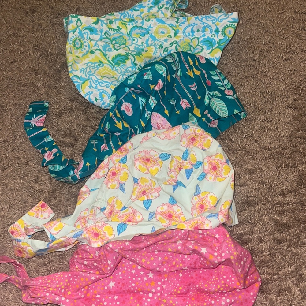 Blue sky scrub caps. 30 for all 4. Sold together.